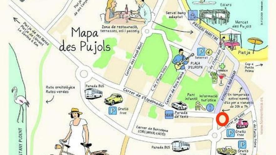 Appartement Bella Paula à Es Pujols Extérieur photo